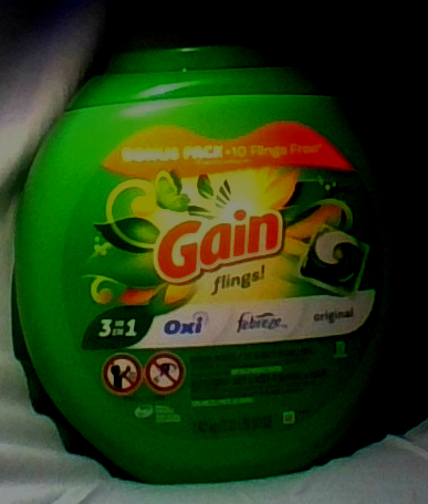 Gain Flings Laundry Detergent ( Pacs 2 per portion )