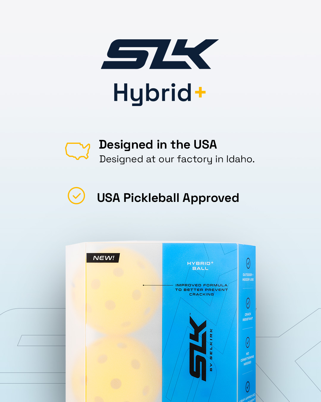 Kamuoliukai SLK Hybrid+ Pickleball