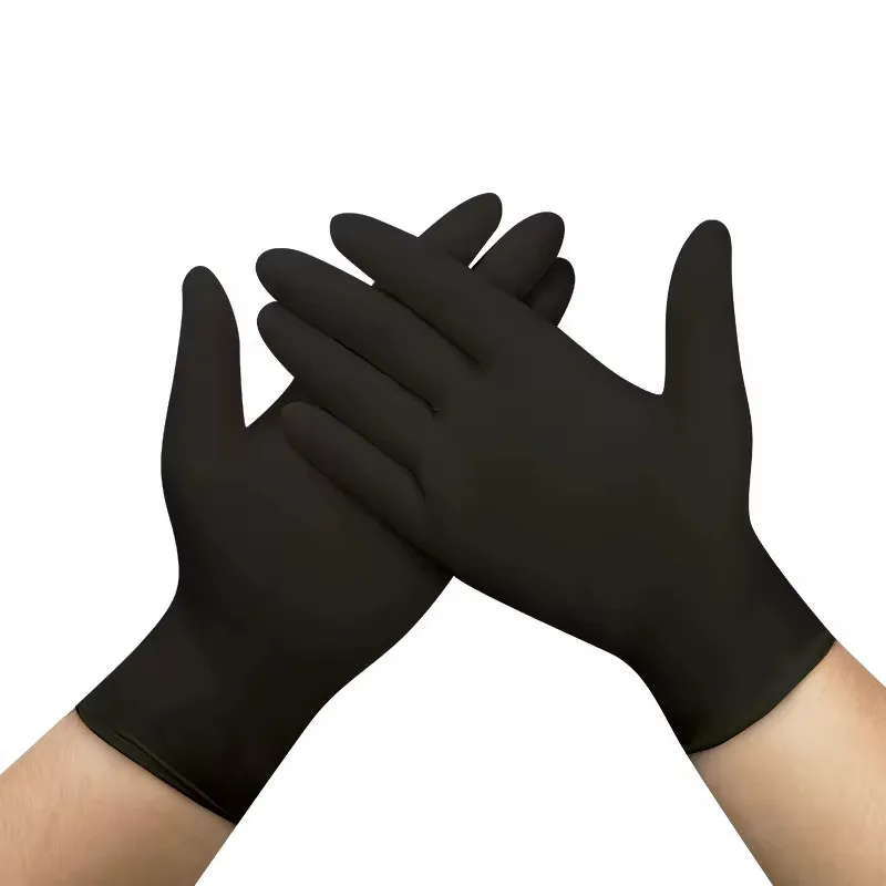 Black Nitrile Gloves – For Barbers & Tattoo