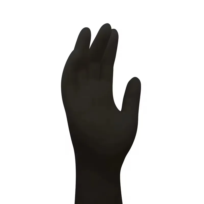 Black Nitrile Gloves – For Barbers & Tattoo 
