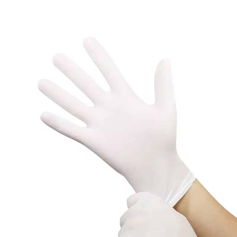 White Nitrile Gloves – For Beauty & Clinics