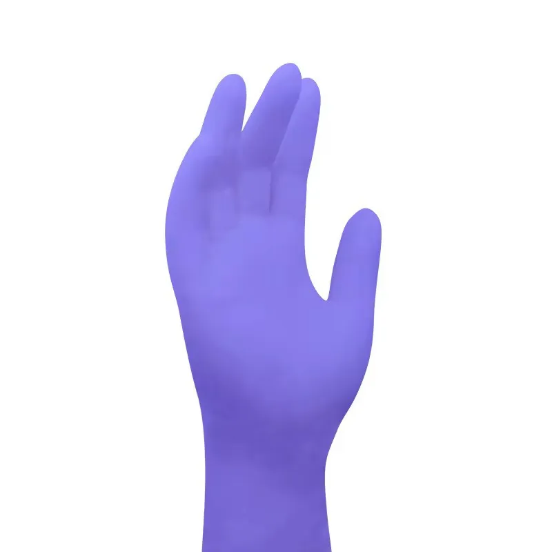 Purple Nitrile Gloves – Durable, Latex-Free Salon Protection