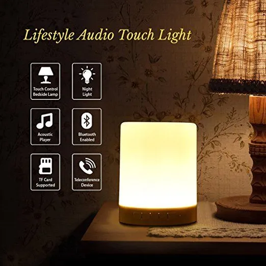 Bluetooth LED Speaker Touch Lamp