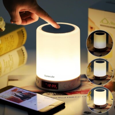 Bluetooth LED Speaker Touch Lamp