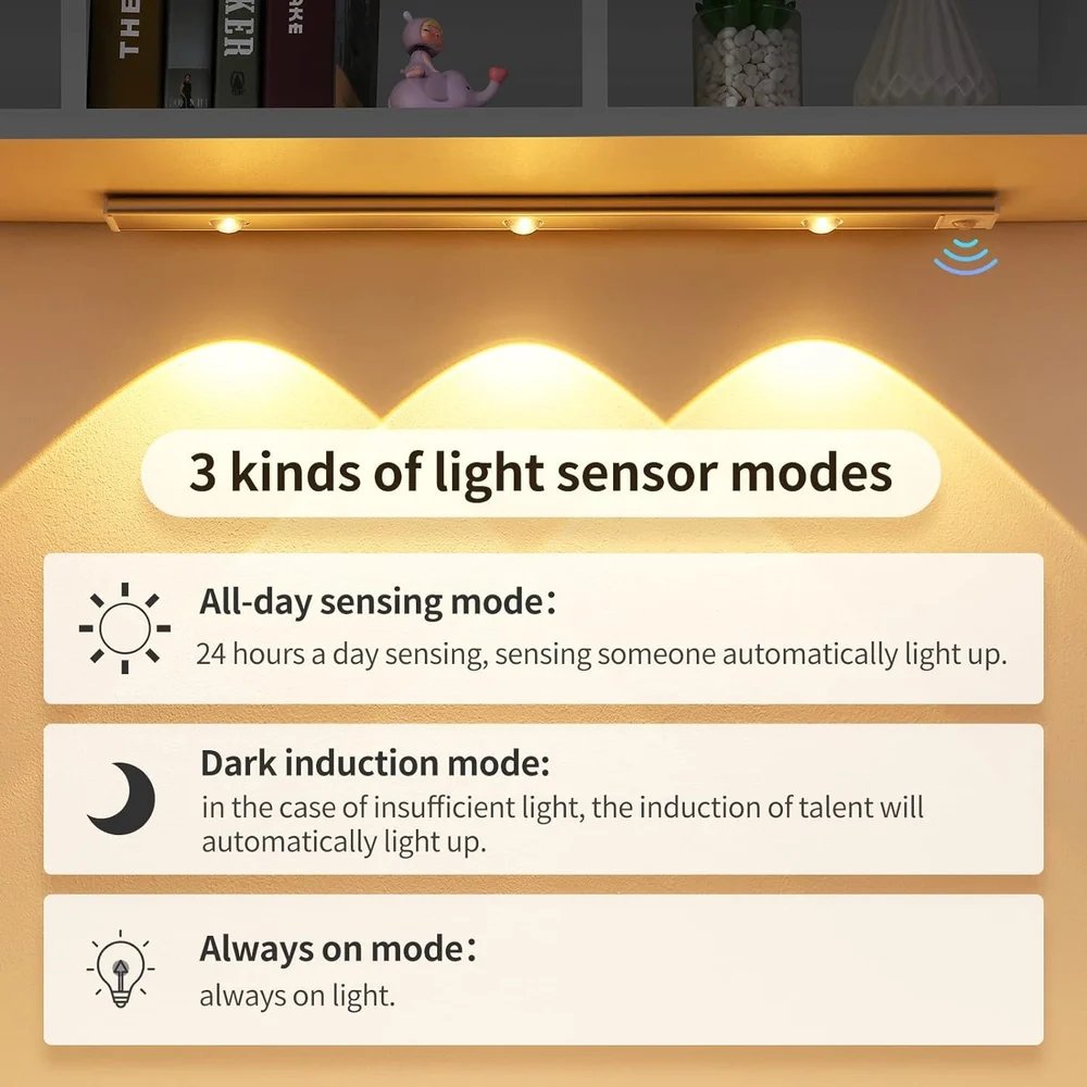 Multi-Mode Motion Sensor LED Light