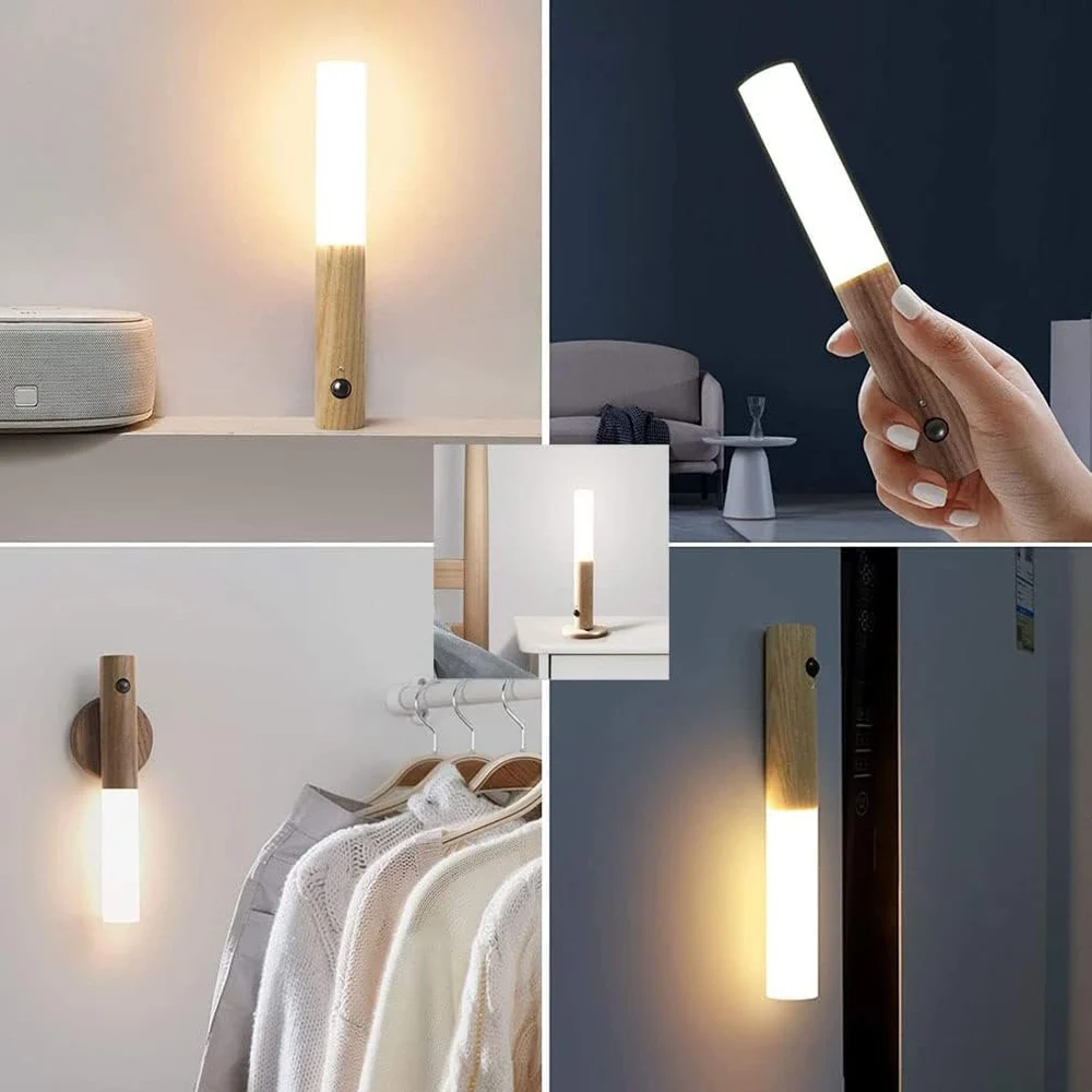 Modern Wall-Mounted LED Motion Sensor Light