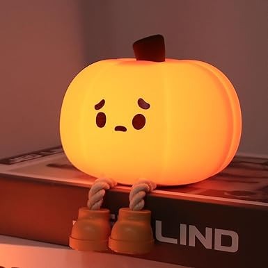 Pumpkin Silicone Night Light 