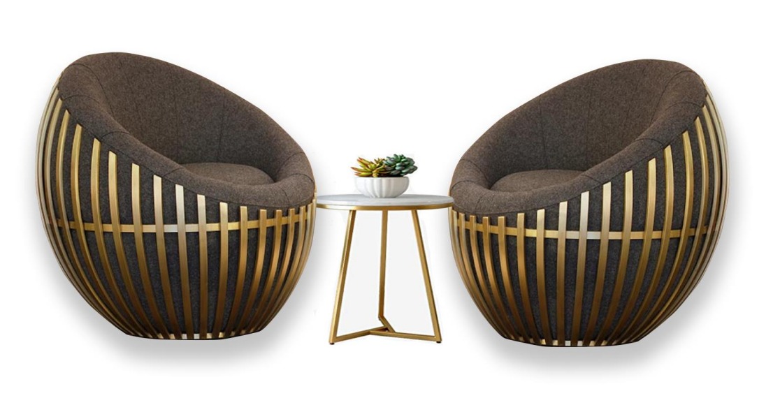 SereniLuxe Lounge Set with Table