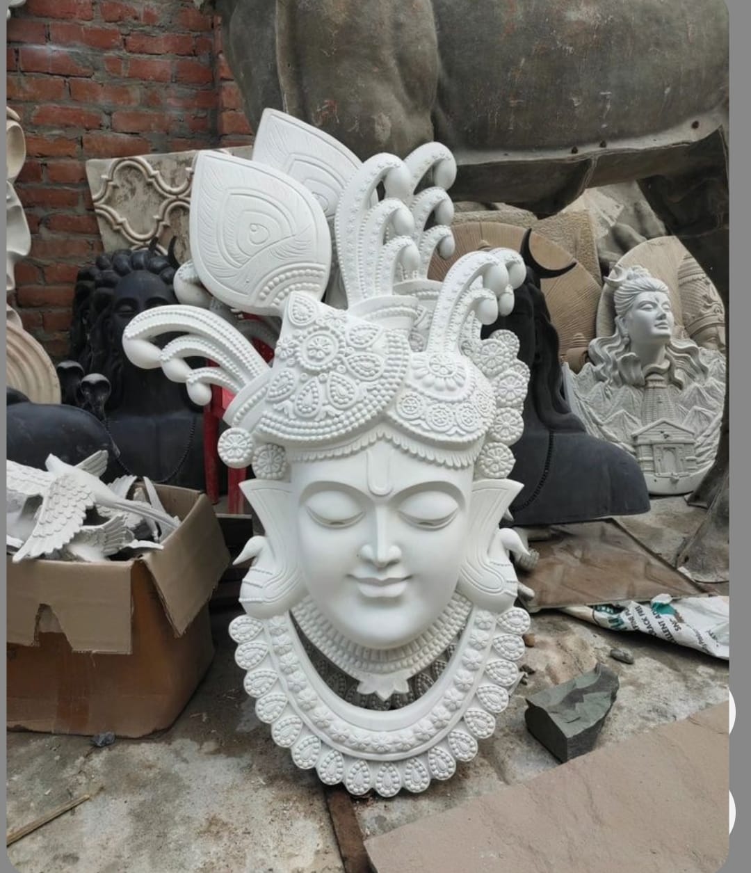 Shrinath ji Size:-24x18 Inches