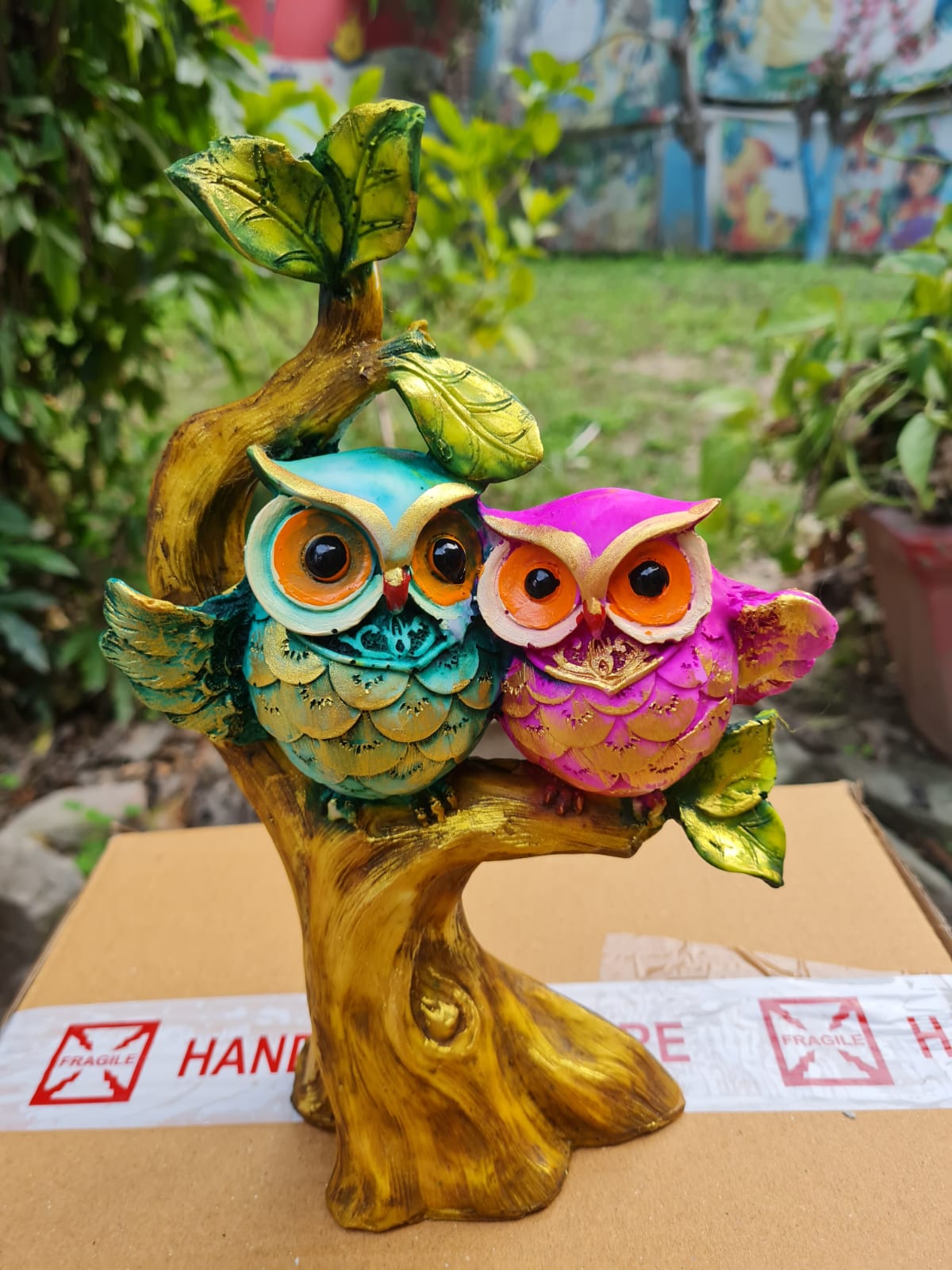 Owl Combo 5 Pcs- Size:-8-11 Inches