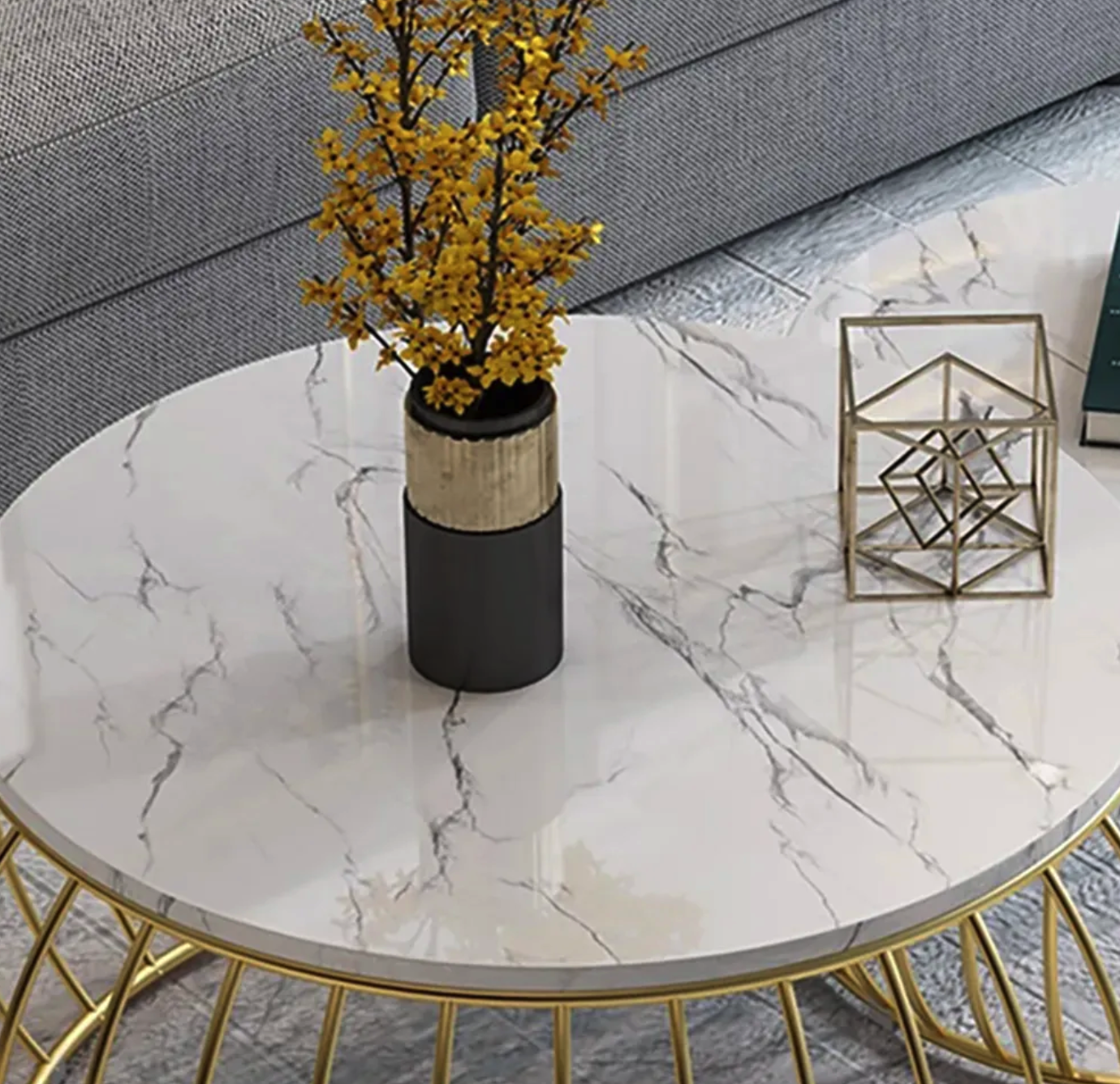 Modern Nesting Table Set of 2