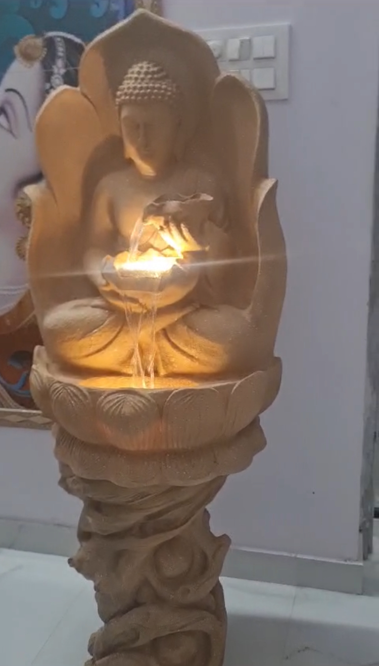 Leaf Double Fountain Size:-3 Feet