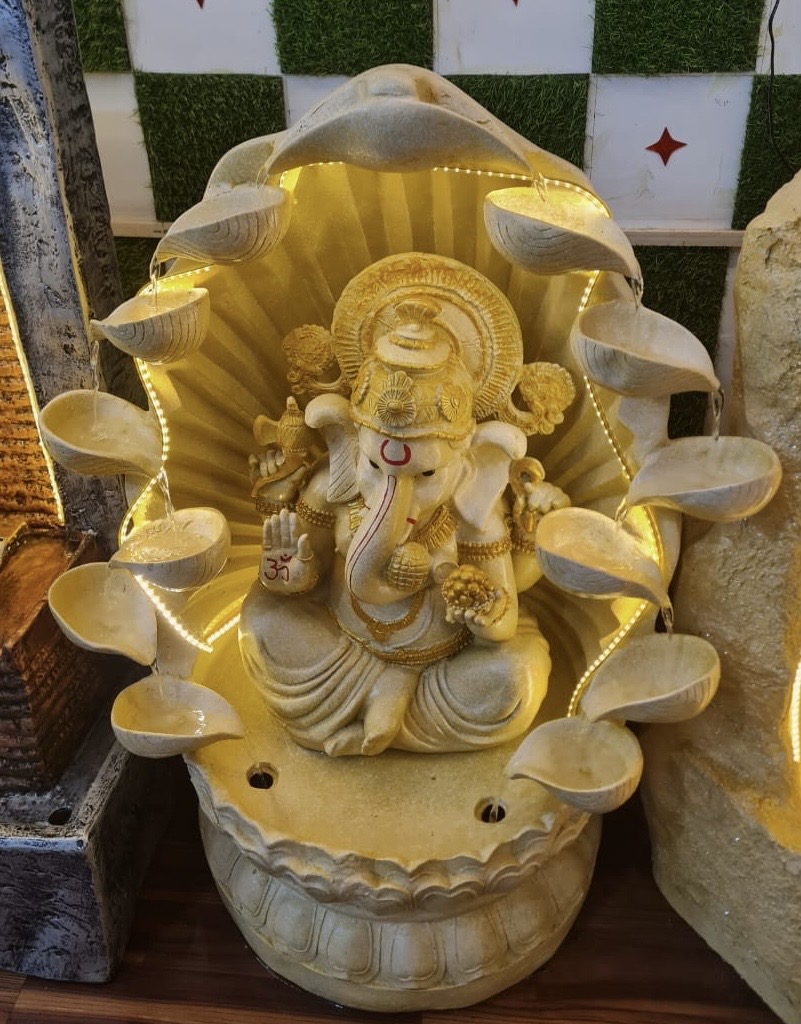 Diya Ganesh Fountain Size:-36x27x16 Inches
