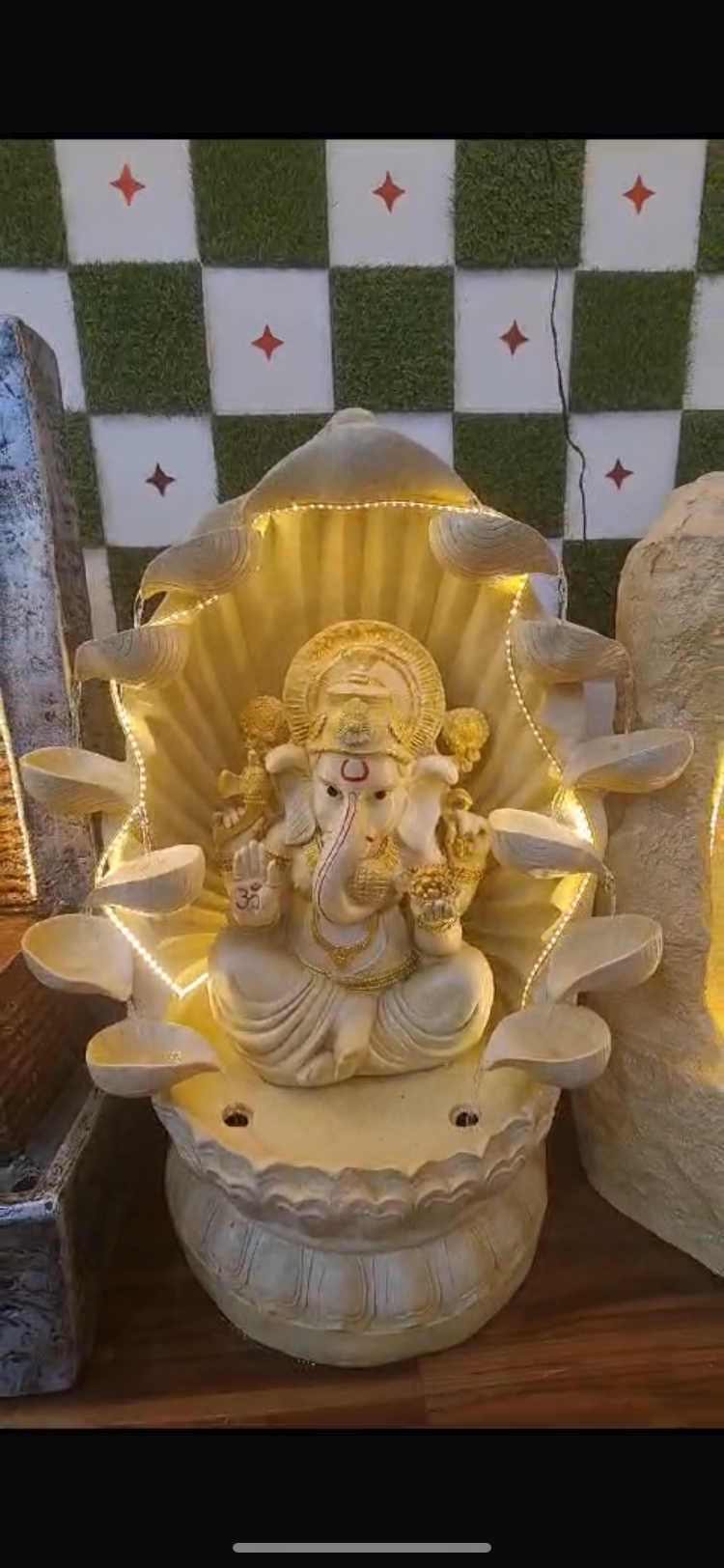 Diya Ganesh Fountain Size:-36x27x16 Inches