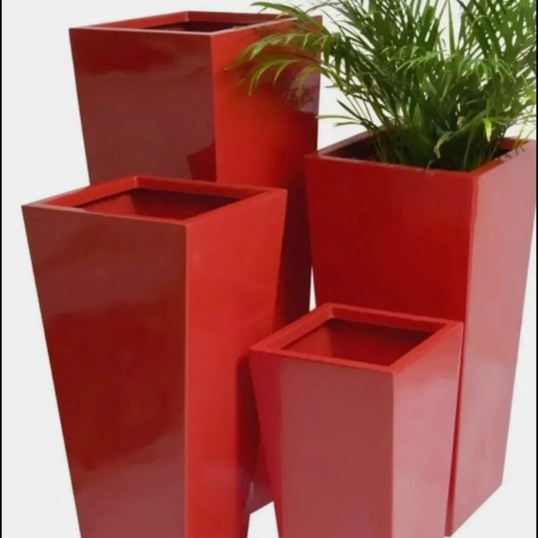 Fiber Pots Set of 4 pcs Size:-36,24,18,12 inch