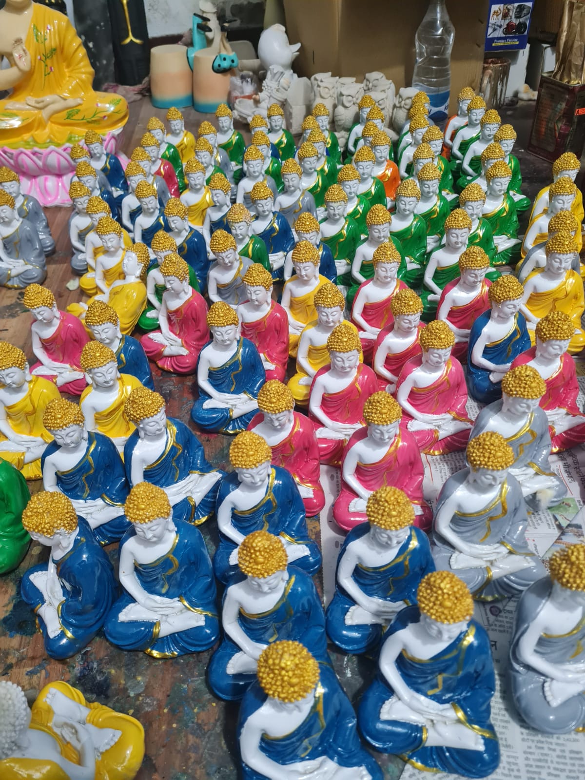 Small Budhha Ji Set of 5 Pcs Size:-6 Inches