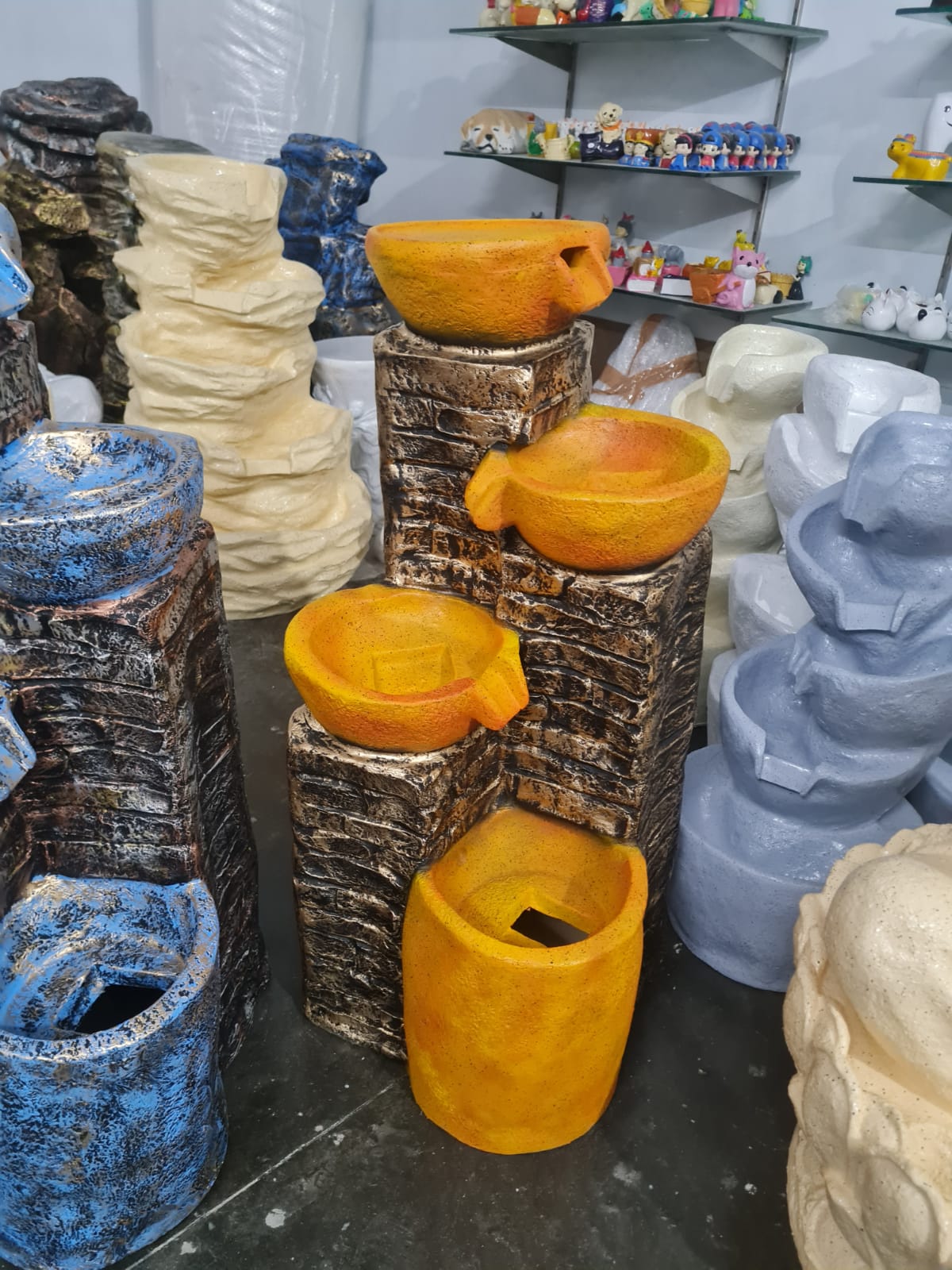 Small Diya Fountain Size:-3 Feet
