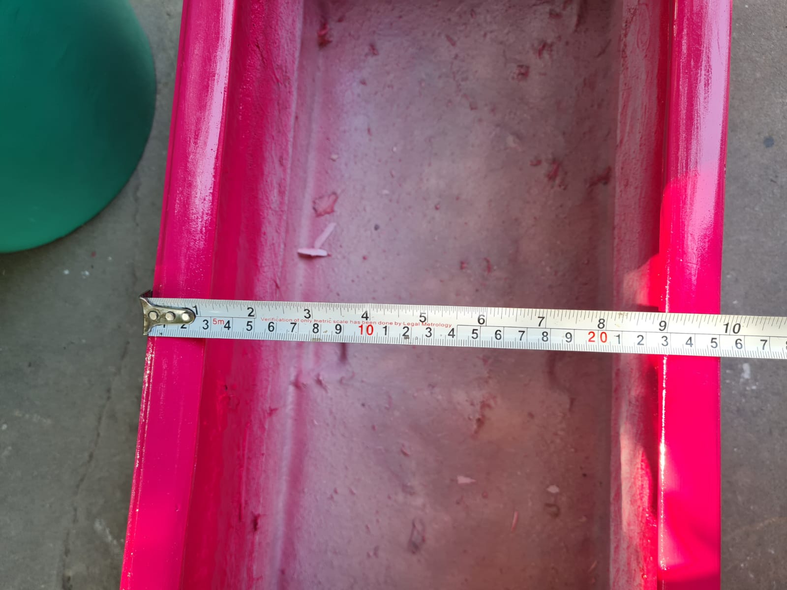 Rectangle Line Fiber Pots Size:-30x10x10 Inches