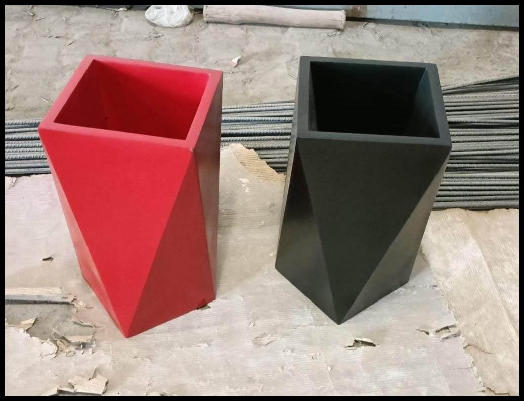 Crystal Fiber Pots Size:-24x12 Inches