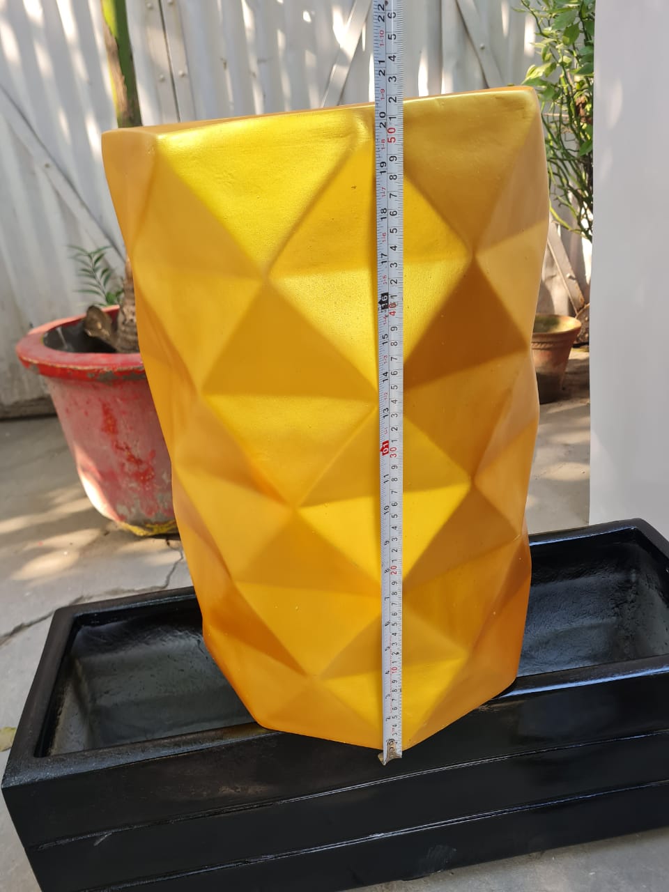 Crystal Fiber Pots Size:-24x14 Inches