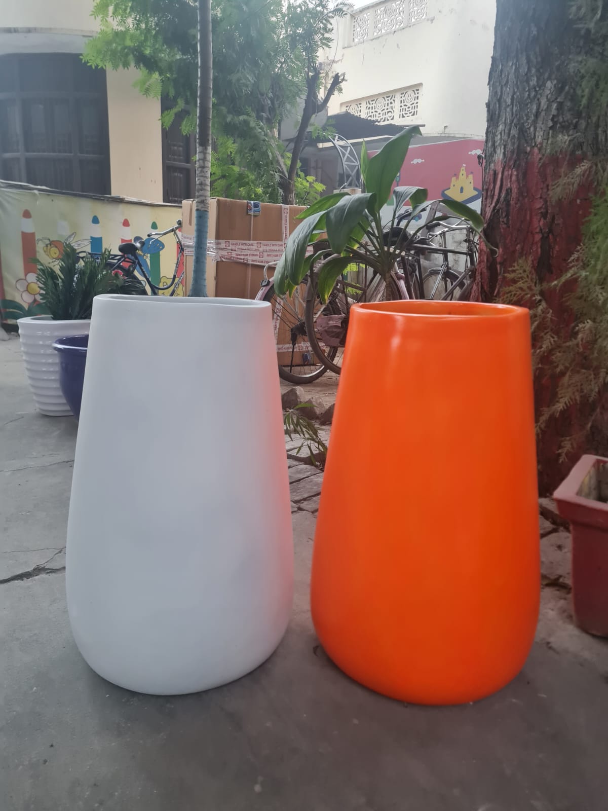 U Fiber Pots Size:-24x11 Inches