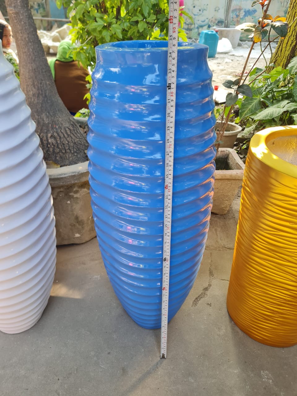 Conical Fiber Pots Size:-34x9 Inches