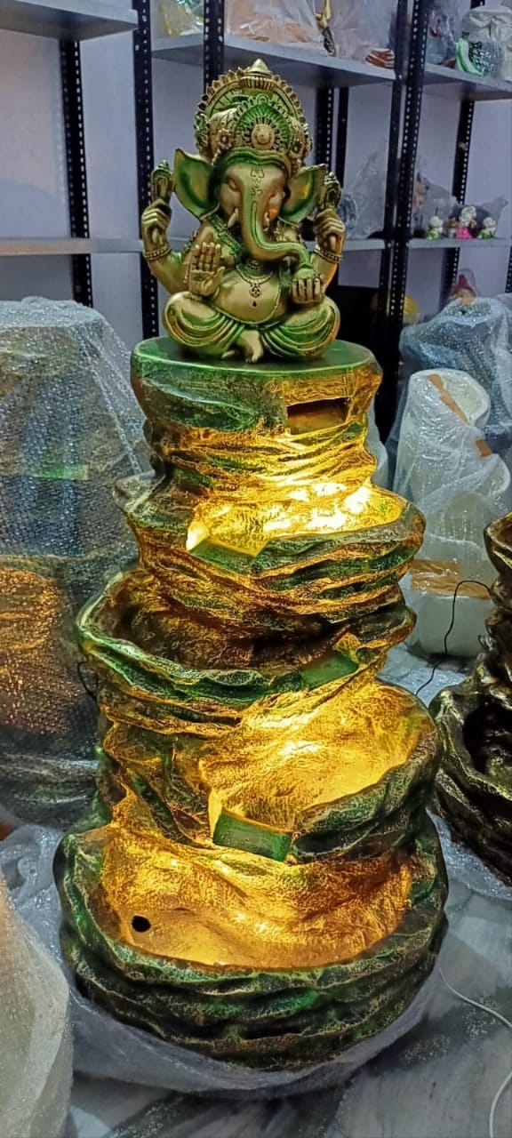 Big Spiral Fountain Size:-28 Inches Without Ganesha/Budhha