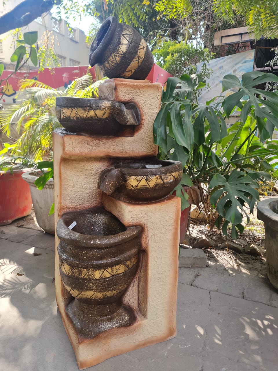Big Diya Matki Fountain Size:-4 Feet