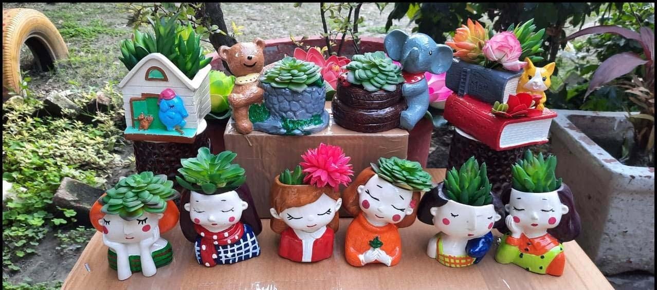 Home & girls Set of 10 pcs Size:- 3-5 Inches