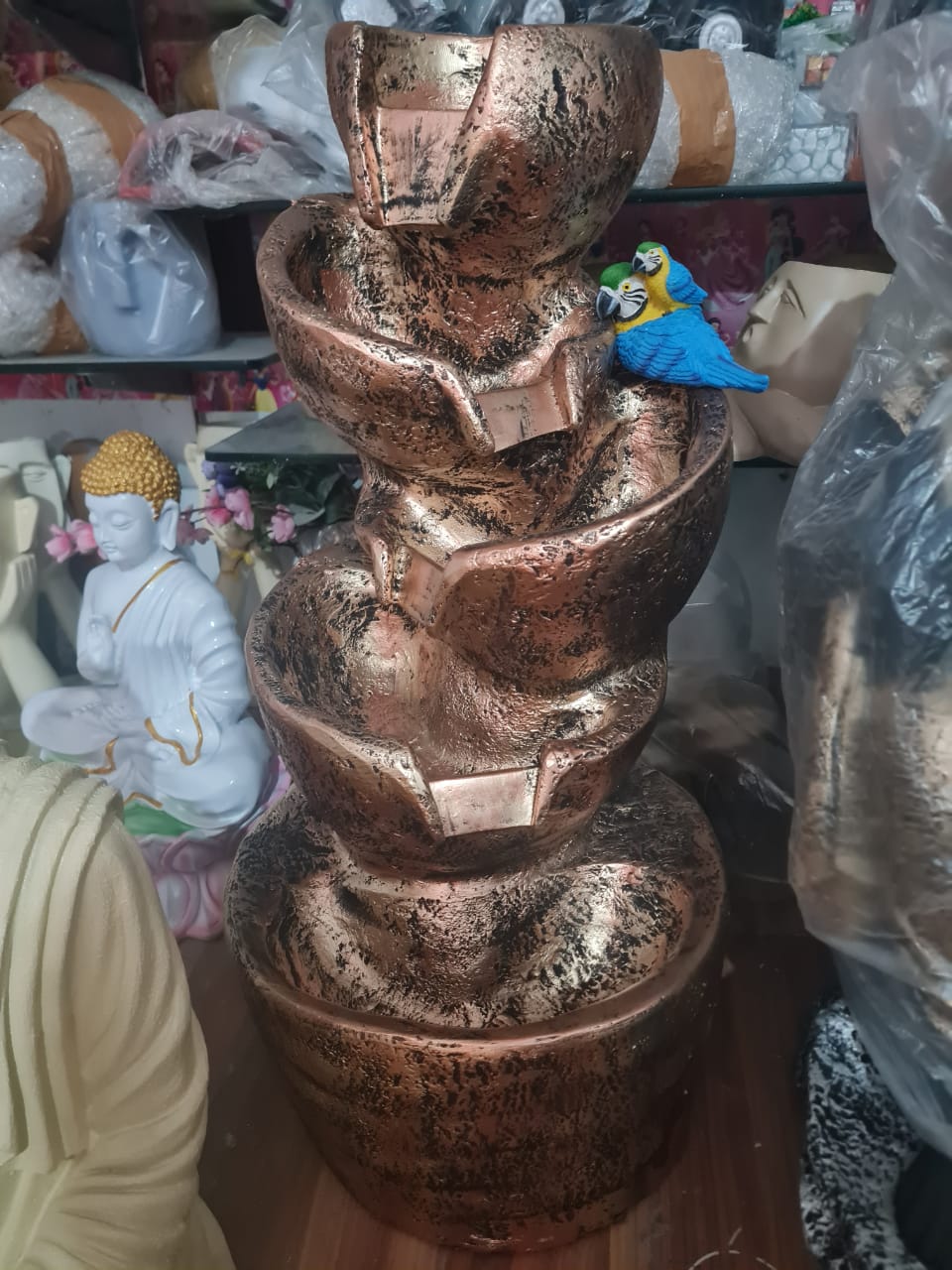 Medium Spiral Fountain Size:-2.5 Feet