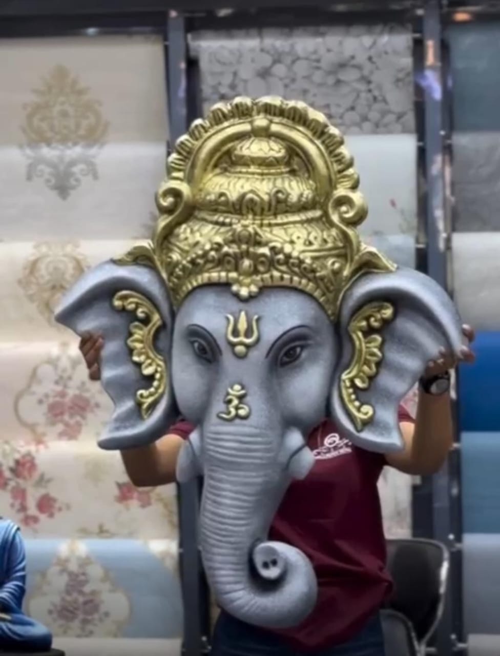 Wall Decor Ganesha Size:- 3 Feet