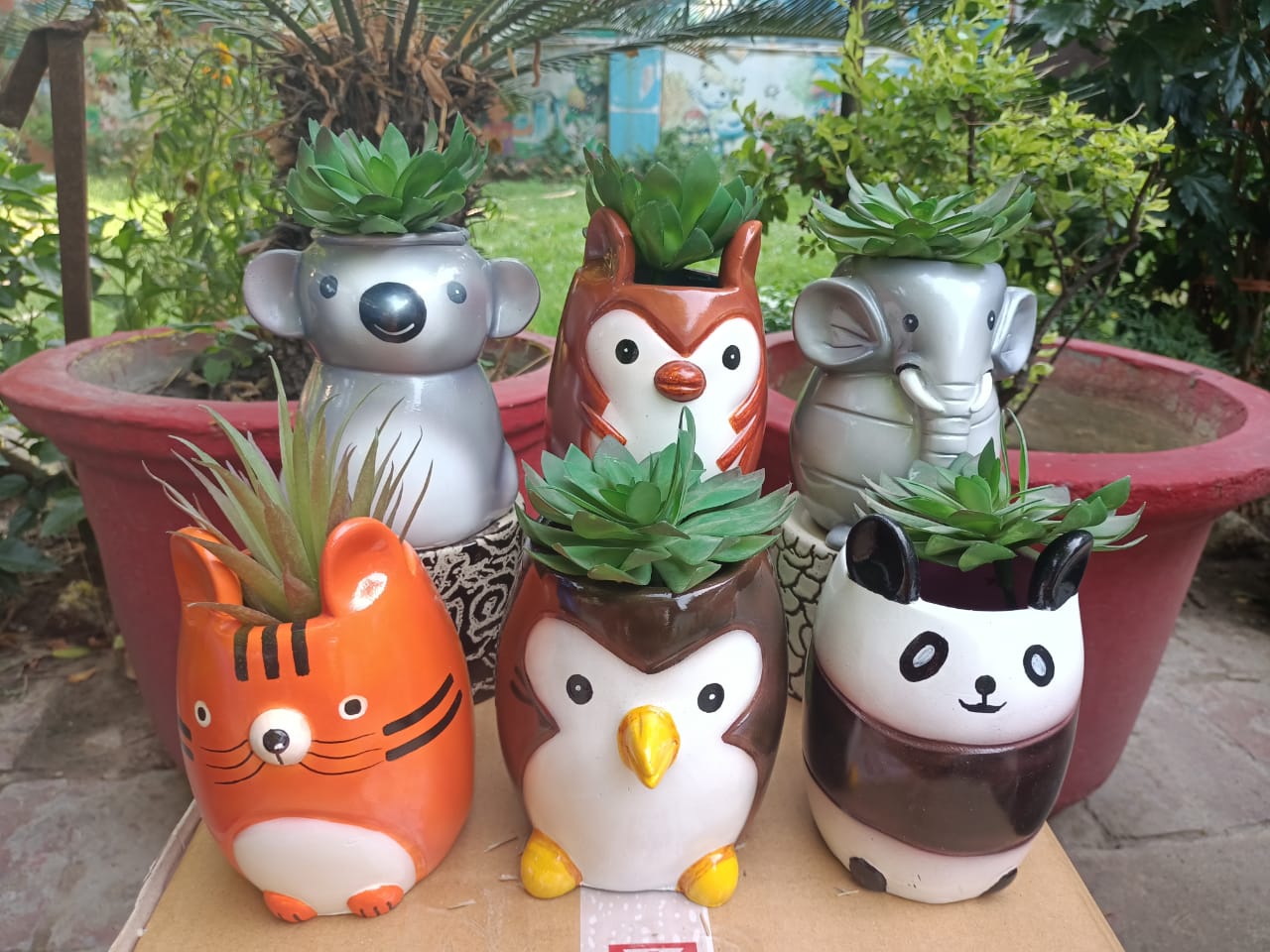CUTE ANIMALS Set of 6 Pcs