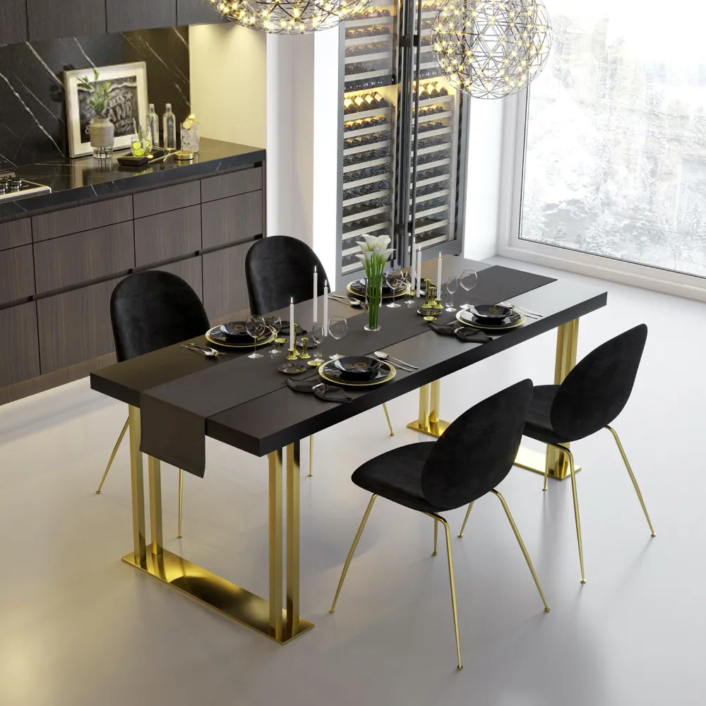 Modern Luxury Dining Set-4 SEATER, 6 SEATER