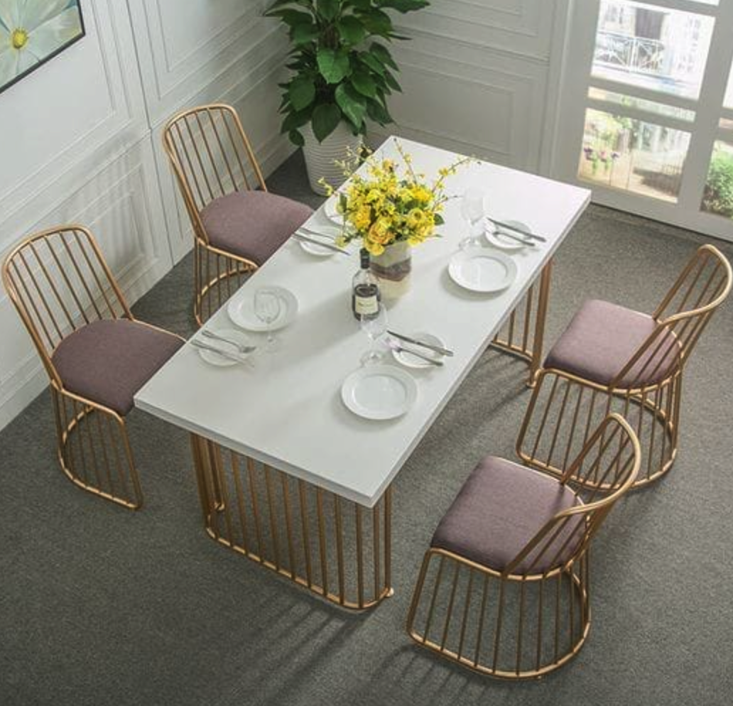 MODERN 4-SEATER DINING TABLE SET