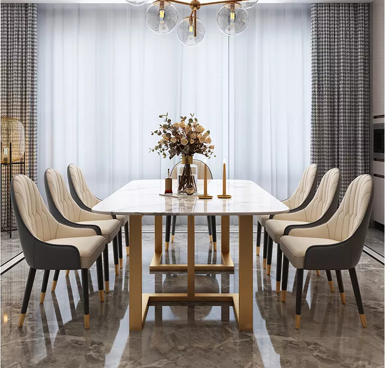 Modern Dining Table Six-Seater
