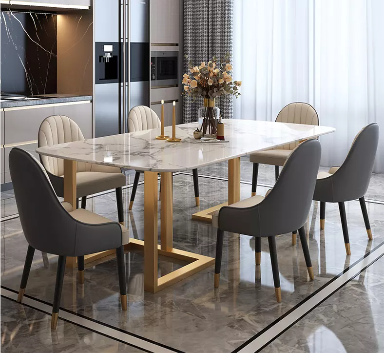 Modern Dining Table Six-Seater