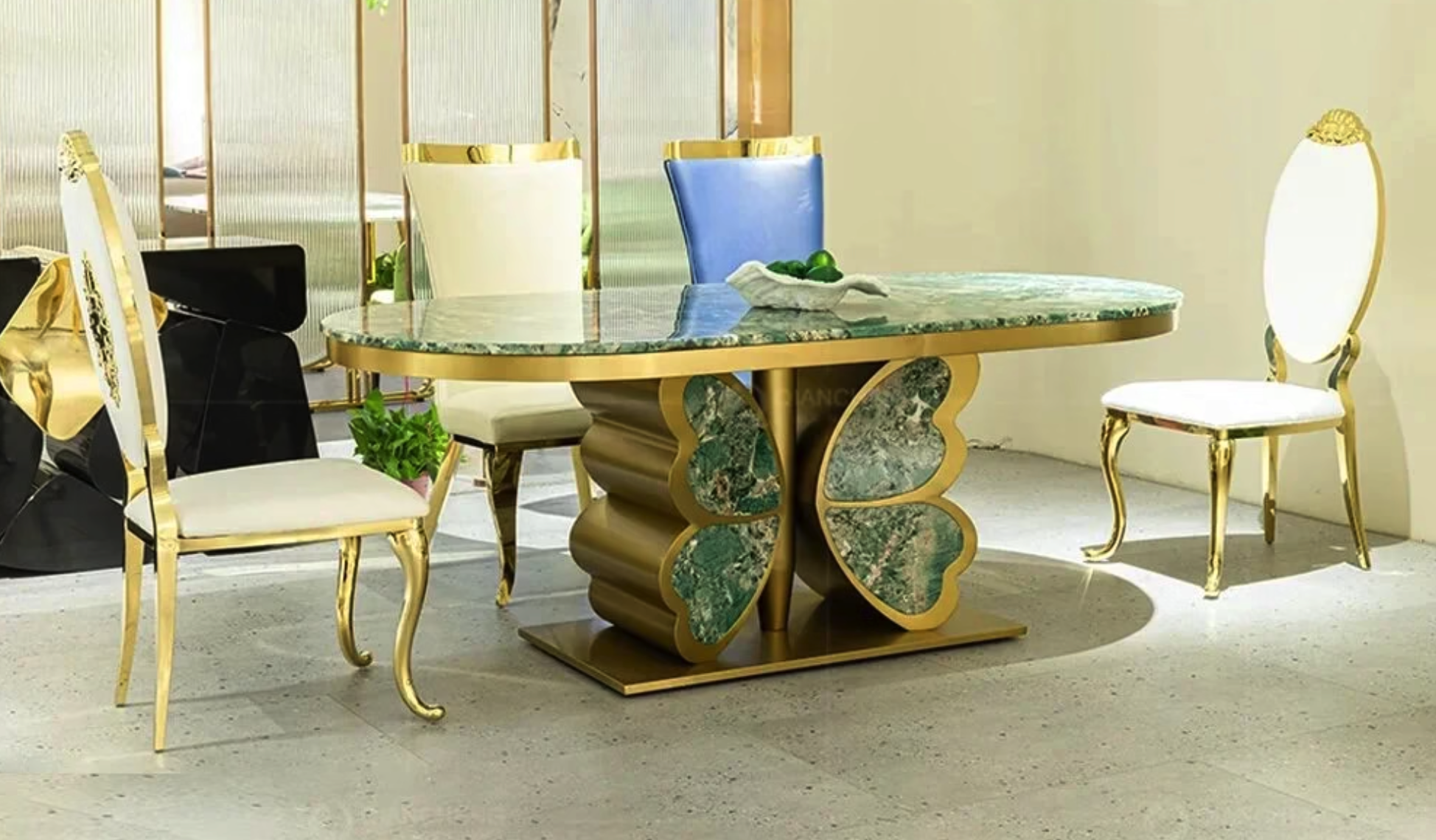 LUXURY BUTTERFLY DINING TABLE