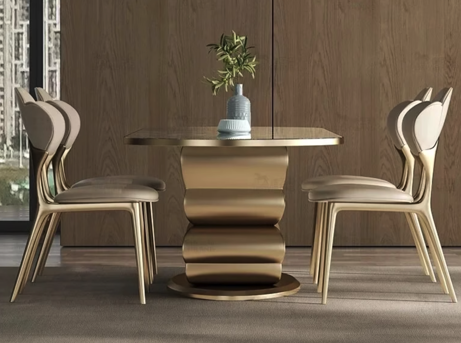 LUXURY BUTTERFLY DINING TABLE
