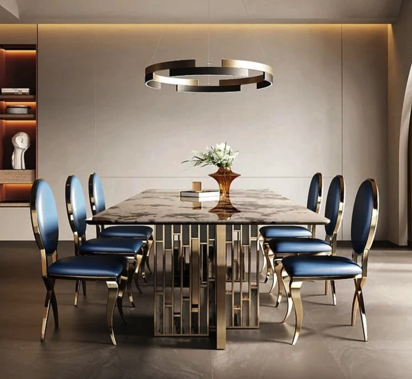 Royal Dining Table Set-4 SEATER (4.5 X 3 FEET), 6 SEATER (6 X 3 FEET)