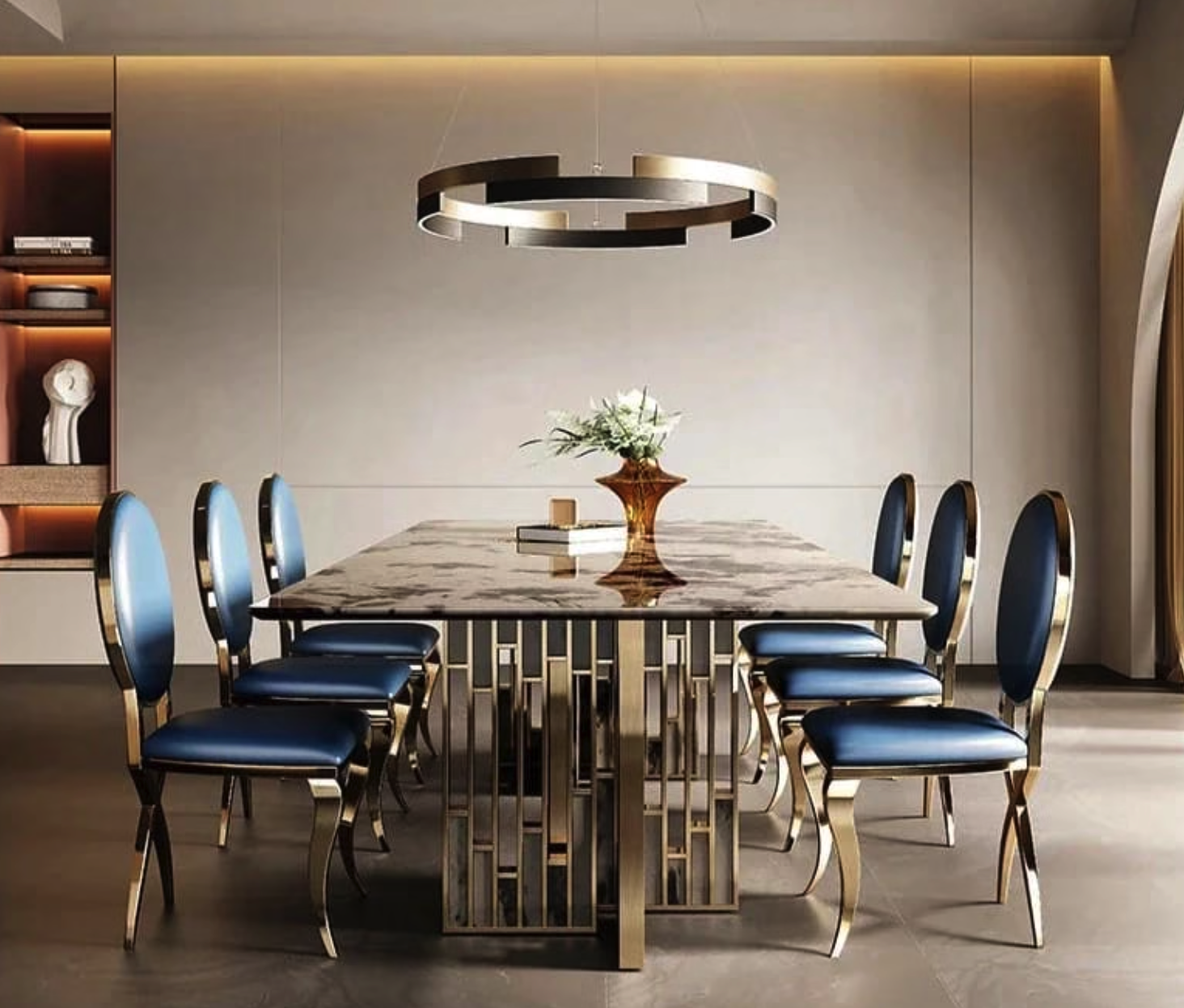 Royal Dining Table Set-4 SEATER (4.5 X 3 FEET), 6 SEATER (6 X 3 FEET)
