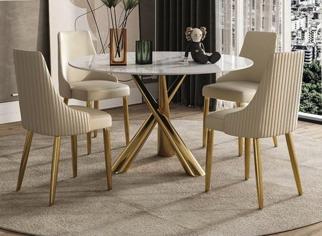 4-Seater Dining Table