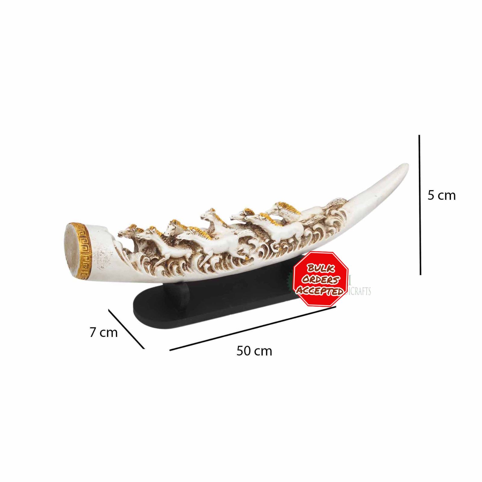 Decorative Resin Elephant Tusk