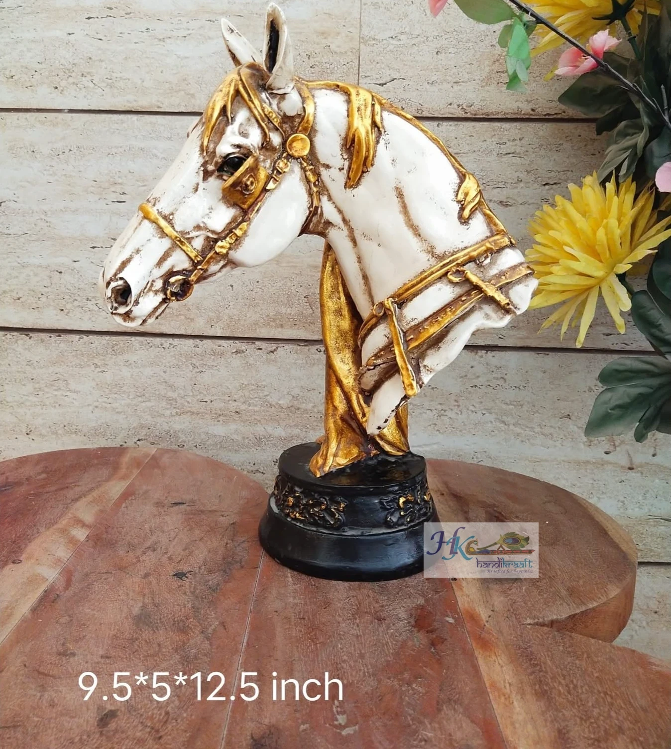 Decorative Horse Bust Statue