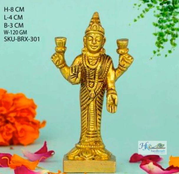 Brass Hindu Deity Idol