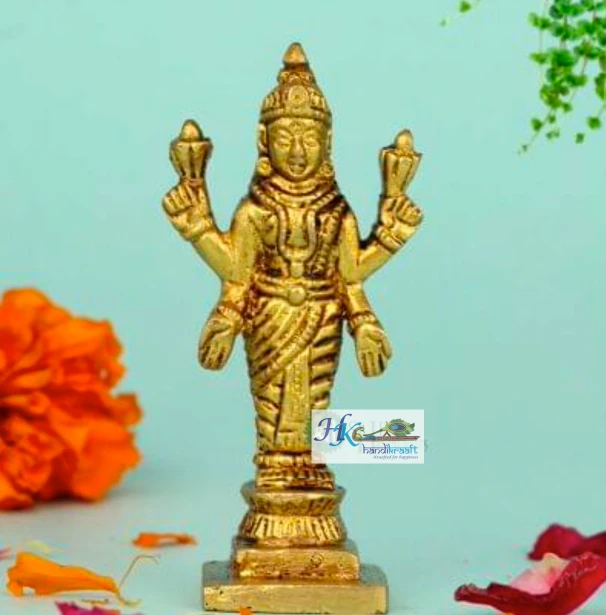 Brass Lakshmi Idol