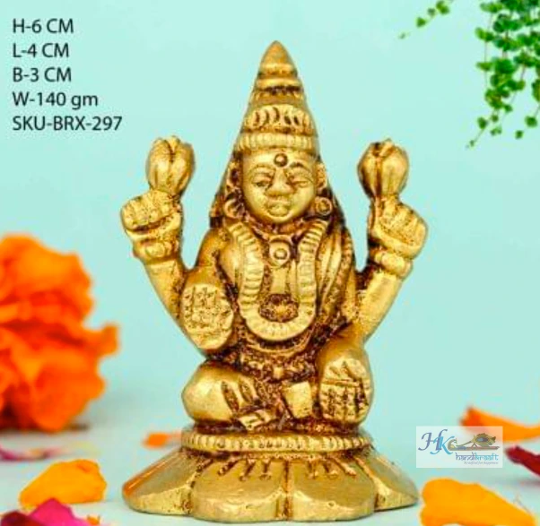 Brass Lakshmi Statue