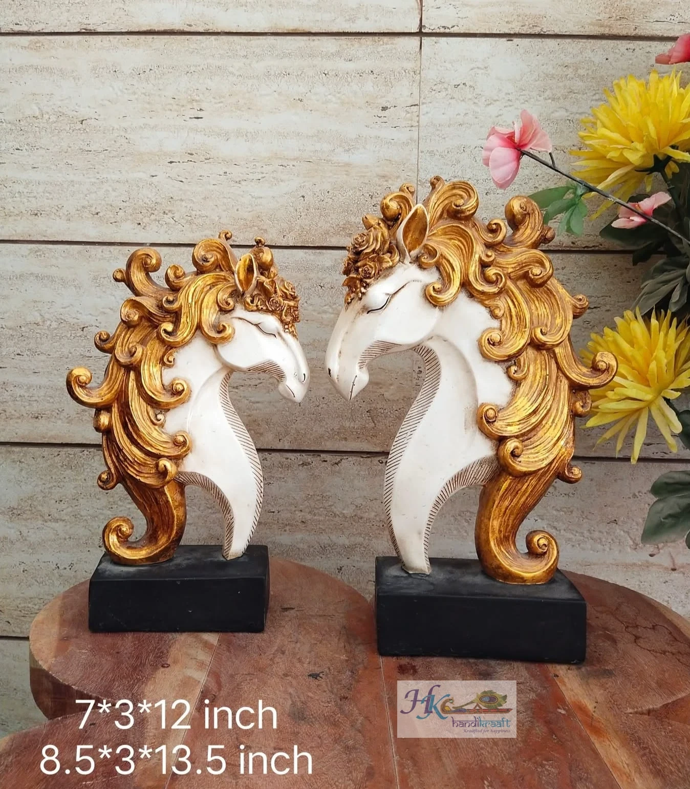 Decorative Horse Head Sculptures 12