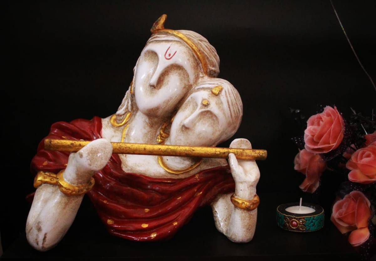 Radha Krishna Decorative Idol