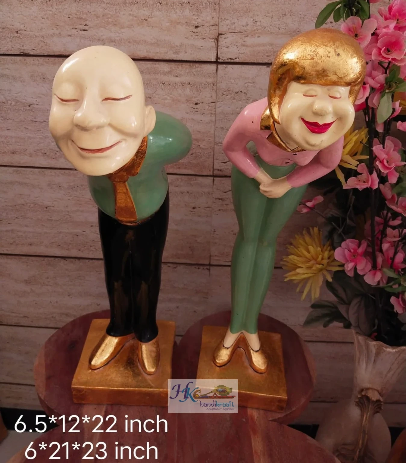 Elegant Couple Figurine Set