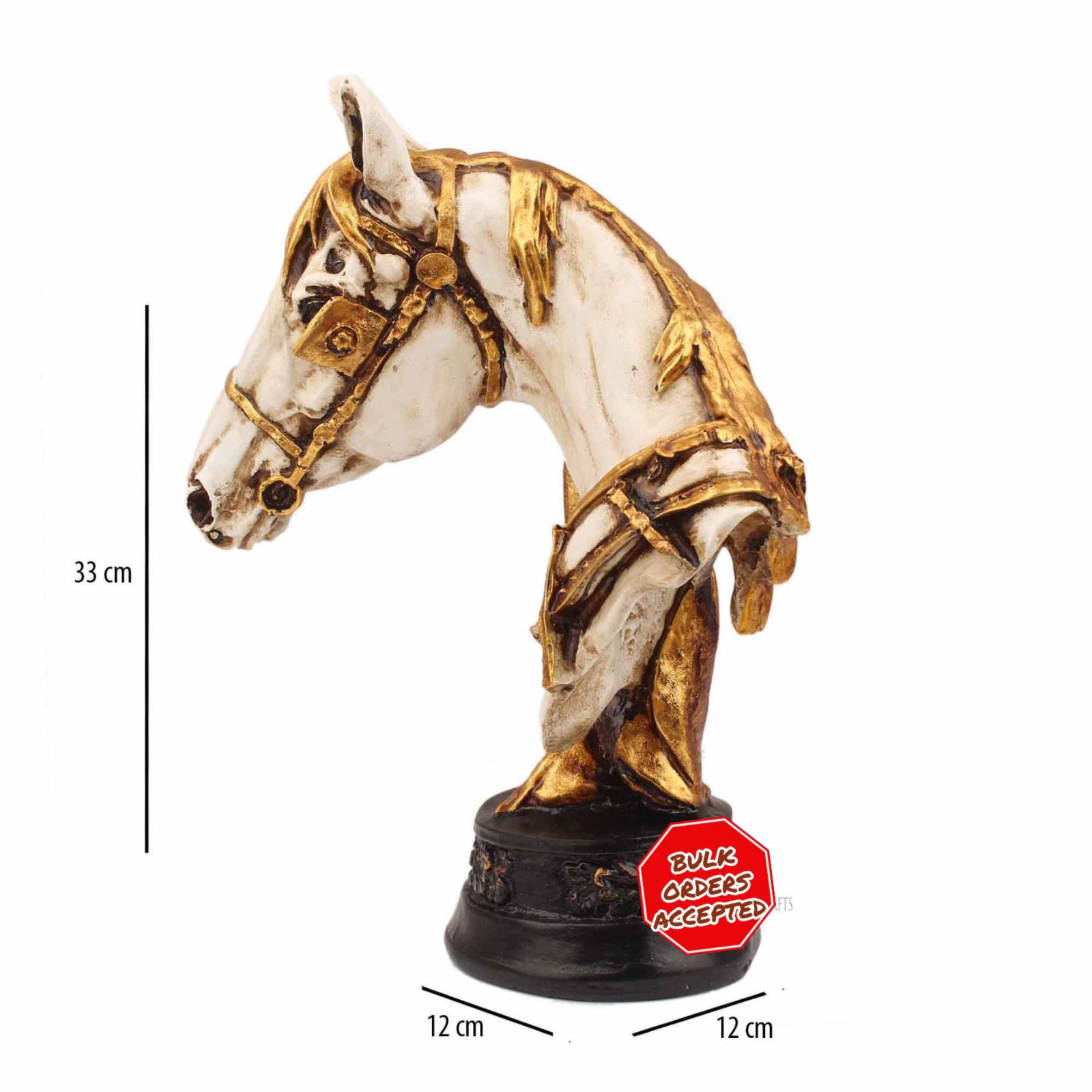 Decorative Horse Head Statue
